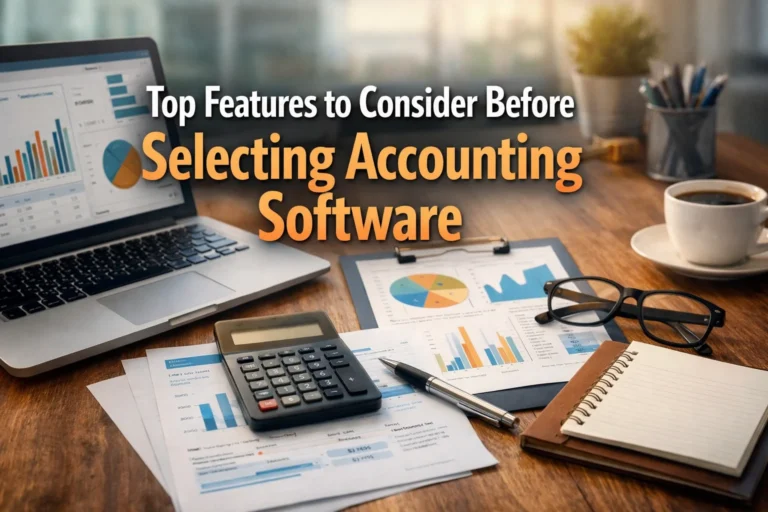Top Features to Consider Before Selecting Accounting Software