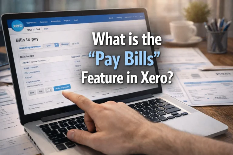 What is the “Pay Bills” Feature in Xero?